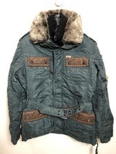 KHUJO Herren Winterjacke Jacket Modell: Marty Grün M