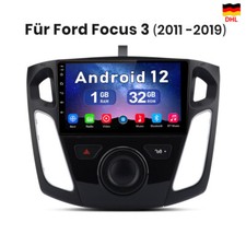 Ford Focus 3 2011-2019 Android 12 Doppel Din Autoradio GPS Navi WiFi 1+32GB DAB+