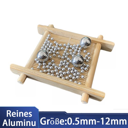 Pure aluminium balls alu - pure, solid