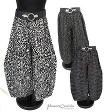 PoCo DeSiGn LAGENLOOK Ballon-Hose L-XL-XXL-XXXL 44 46 48 50 52 54 56 58 schwarz