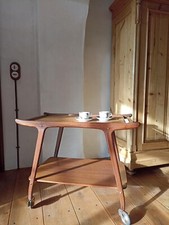 Servierwagen teakholz - servierwagen,