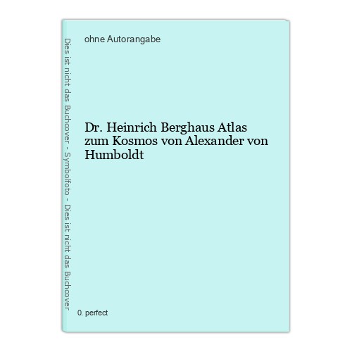 Heinrich berghaus atlas - dr.,