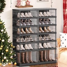 Faltbares Schuhregal mit 6