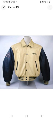 Vintage redskins lederjacke - vintage,