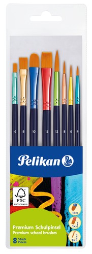 Pelikan pinsel set premium - pelikan, pinsel-set