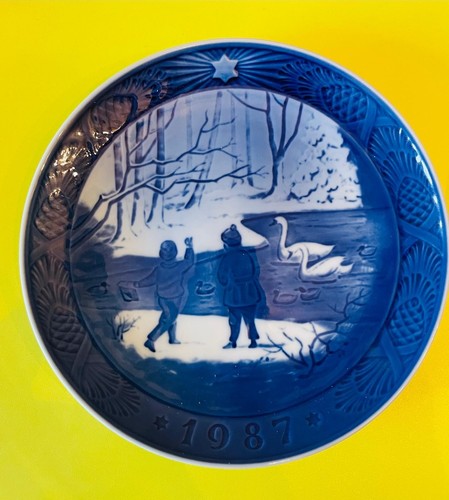 Weihnachtsteller 1987 royal - weihnachtsteller,