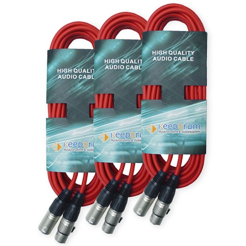 Keepdrum dmx kabel - keepdrum, rot