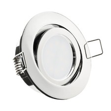 LED Einbaustrahler 230V flach