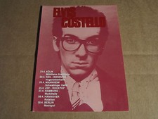 ELVIS COSTELLO -  AUTOGRAMMKARTE - ohne Autogramm 