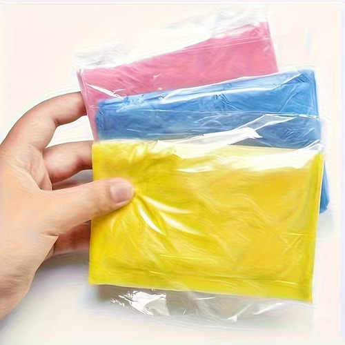 Einweg regenponcho set 10 - set,