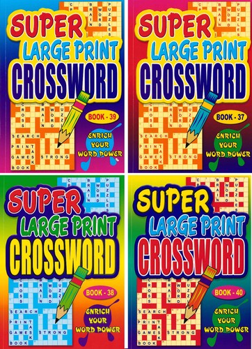 Adult crossword puzzle - a4,