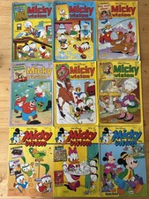 Mickyvision 1985,1986,1987,1990,1991 9 Hefte