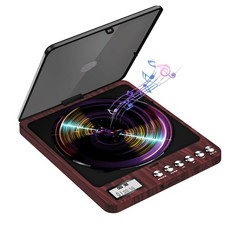 Tragbarer CD Player mit Lautsprecher und Kopfhörer Wiederaufladbarer Kompakt