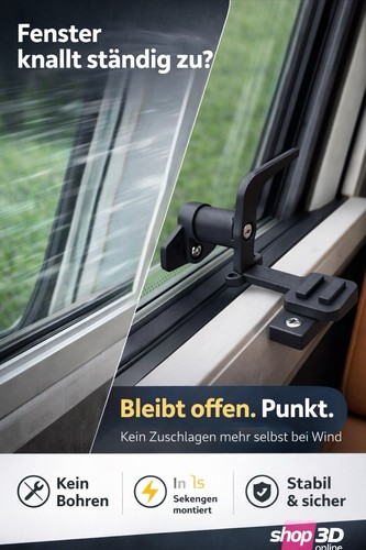 Fensterstopper wohnmobil set - fensterstopper,