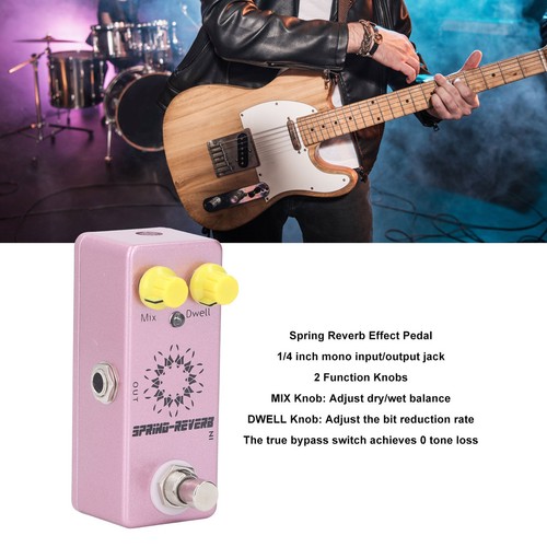 Spring reverb effect - reverb, 1/4