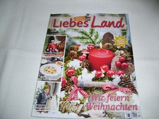 Zeitschrift "Liebes Land" Nr. 12/2016 - Weihnachten - Super Zustand - neuwertig