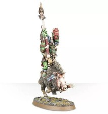 Warhammer Fantasy - Orks & Goblins - Savage Orc Great Shaman on War Boar - NEU