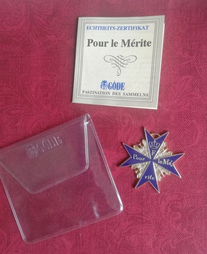 Orden pour merite - pour,