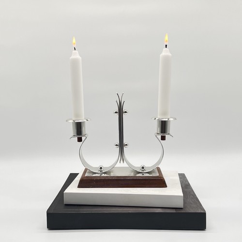 Antiker art deco - antiker, kerzenhalter