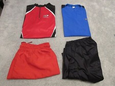 4er Set Sportkleidung, Laufshirt Concurve, Sergio Tacchini Laufhose, Adidas Hose