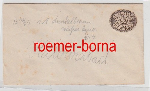 75861 alter ganzsachen brief - alter,