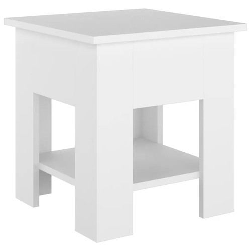 Couchtisch weiß 40x40x42 - weiß, cm