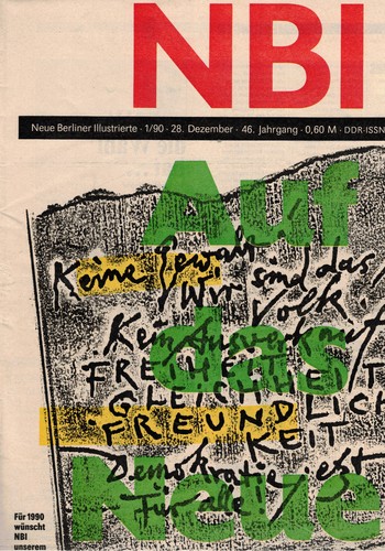 Ddr zeitung nbi 1990 - ddr,