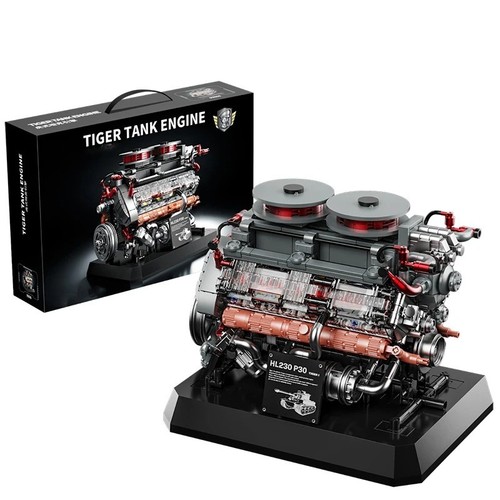 1200 stck tiger - panzer, motor