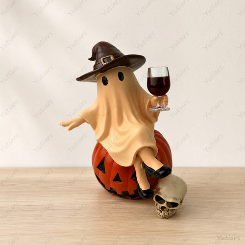 Halloween geist figur hexenhut - halloween,