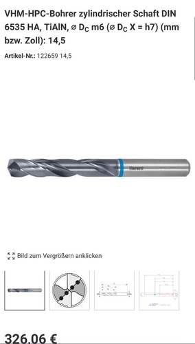 Garant vhm hpc bohrer - 2x, vhm-hpc-bohrer