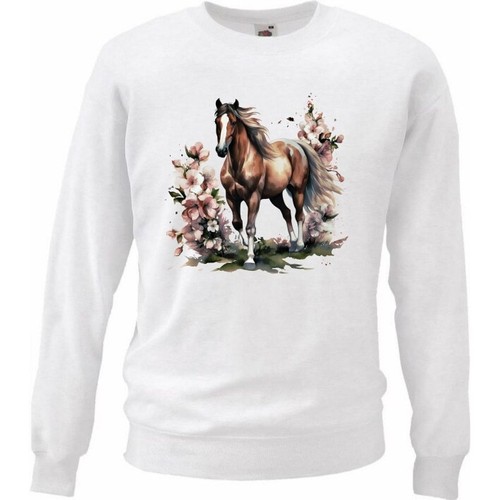 Sweatshirt sweater pferde - sweater,