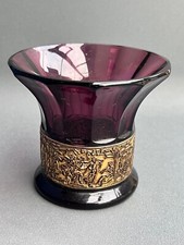 Glasvase Amethyst mit