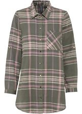 Legere Flanell-Bluse mit