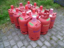 Propangas, Drachengas Propangasflasche 11 kg leer gebraucht, Vertriebsst gesucht