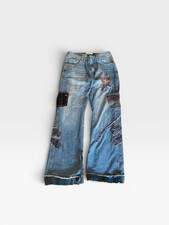 Handmade Upcycled Baggy Jeans