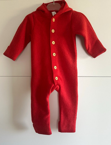 Hessnatur baby overall rot - rot, gr