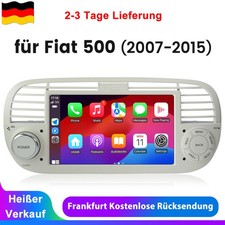 Android 13 Carplay 7" Autoradio GPS Navi WIFI SWC DAB 2+64G Für Fiat 500 07-2015
