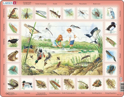 Larsen puzzle der teich - larsen,