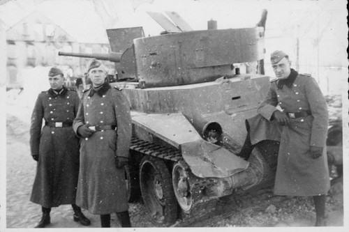 Foto wehrmacht panzer - wk,