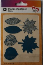 1 Stanzschablone  "Blätter"