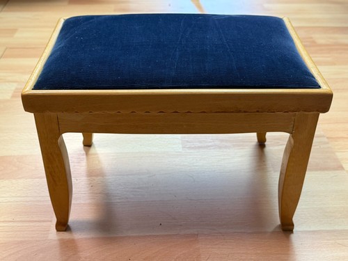 Vintage fußhocker bank - fußhocker, /