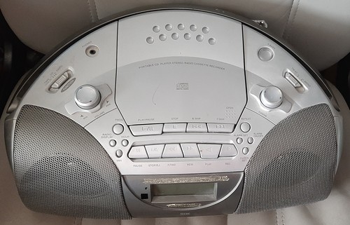 Tragbarer player stereo - cd,