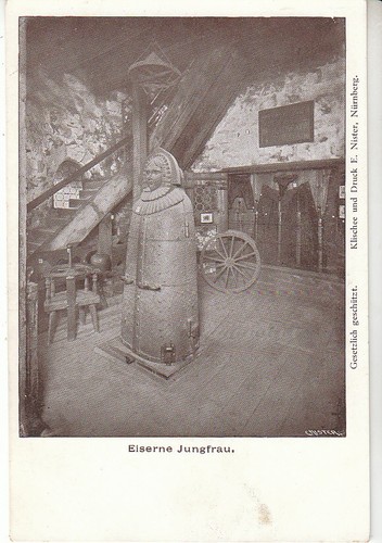 Nürnberg die eiserne - eiserne, jungfrau