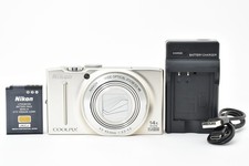 [NEUWERTIG] Nikon COOLPIX S8200 16,1-MP-Kompaktdigitalkamera silber aus JAPAN