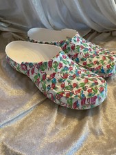 Crocs Damen EU 42/43 Flamingomuster Clog