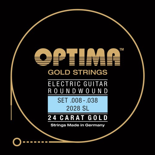 Optima 24k gold strings - 24k,
