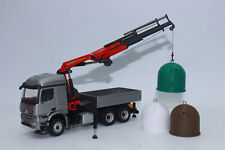 3x Glascontainer 1:50 Altglas Container braun weiß grün Set für Diorama Ladegut