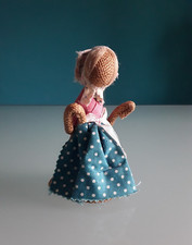 "MORLY" Jutepuppe, Vintage