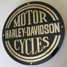 HARLEY-DAVIDSON Motor Cycles Altes Emailschild USA dat 2004 PERFEKT Motorrad RAR