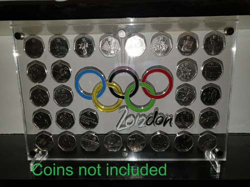 Olympia 50p münzständer - 50p,